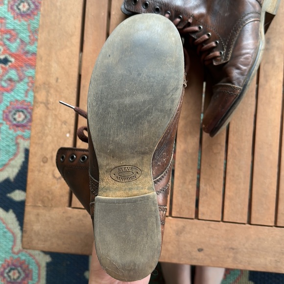 Steve Madden boots! Brown leather size 7.5 in fair condition. - Picture 5 of 7